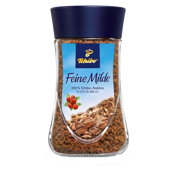 Tchibo Fine Mild Instand Coffee 100g Jar