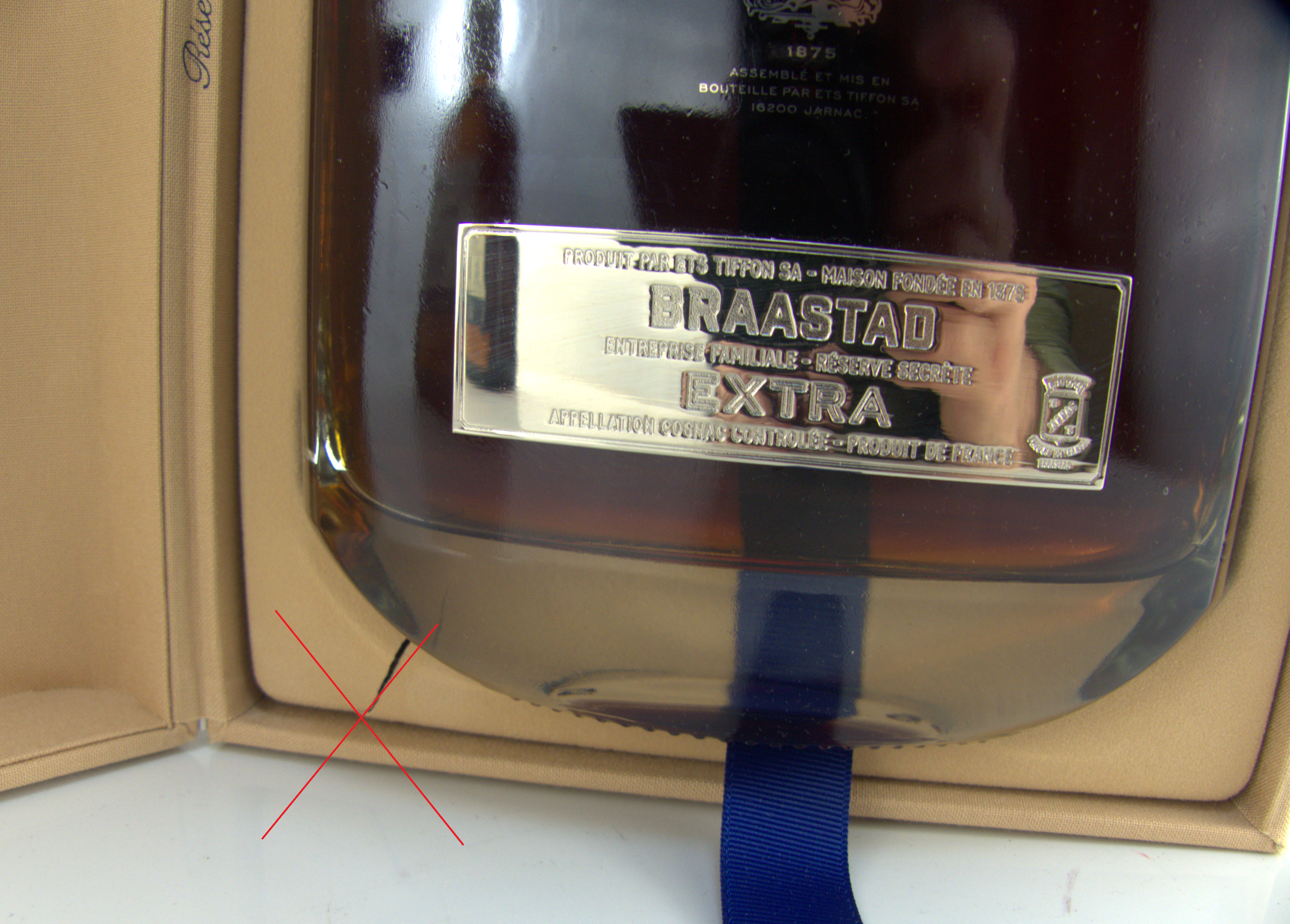 Braastad Extra Cognac 0,7 Liter 40%vol.