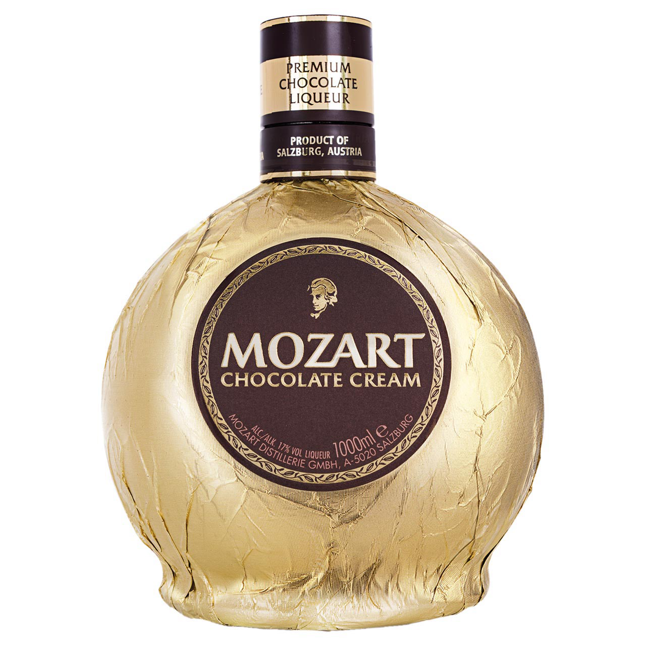 Mozart Chocolate Cream 1 Liter 17%vol. Mozart Chocolate Cream 1 Liter 17%vol.