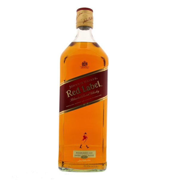 Johnnie Walker Red Label 3 liters 40% vol. + Swivel stand
