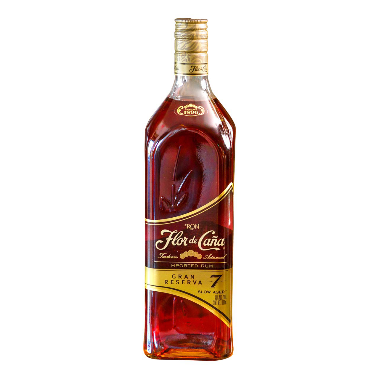 Flor de Cana 7 Years Gran Reserva 1 Liter 40%vol. Flor de Cana 7 Years Gran Reserva 1 Liter 40%vol.