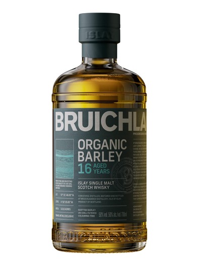 Bruichladdich 16 Years Organic 50%vol. 0,7 Liter Bruichladdich 16 Years Organic 50%vol. 0,7 Liter