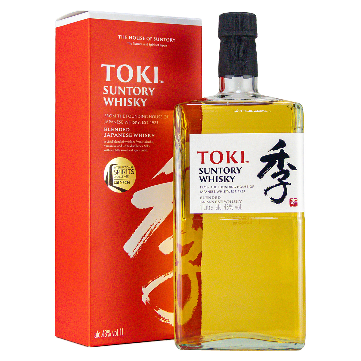 Toki Suntory Blended Whiskey 1 liter 43% vol.