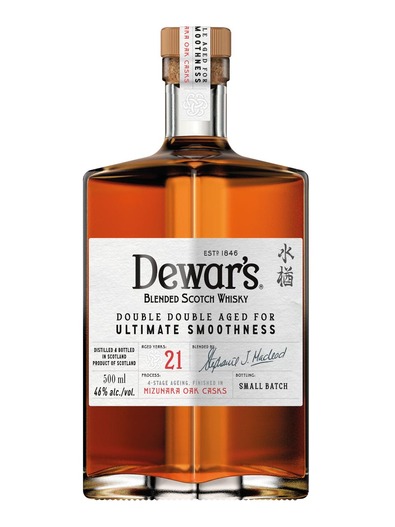 Dewars 21 Jahre Double Double Minzura Oak 0,5 Liter 46%vol.