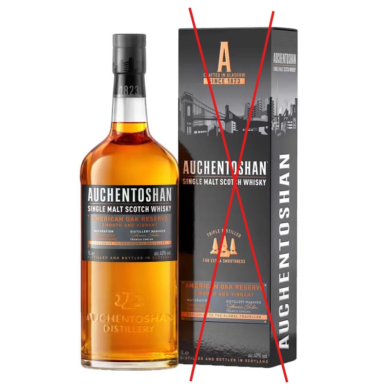 Special item: Auchentoshan American Oak Reserve 1 liter 40% vol.
