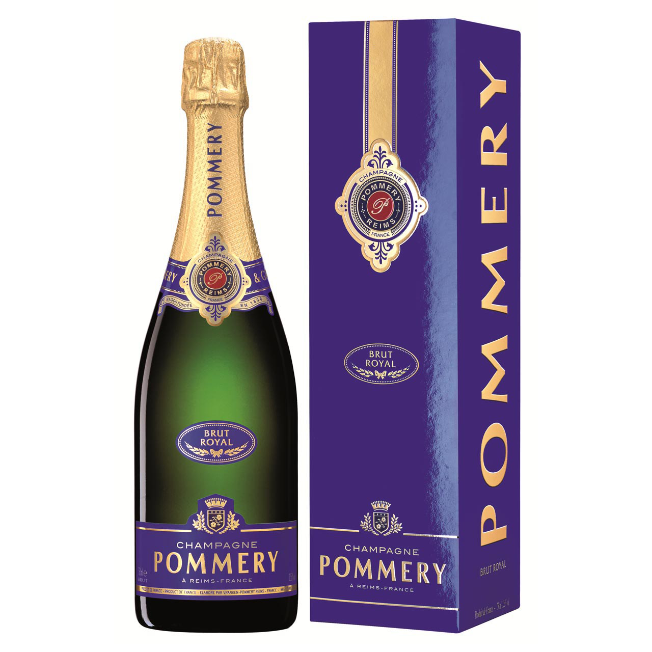 Pommery Brut Royal 0,75 Liter 12,5%vol. Pommery Brut Royal 0,75 Liter 12,5%vol.