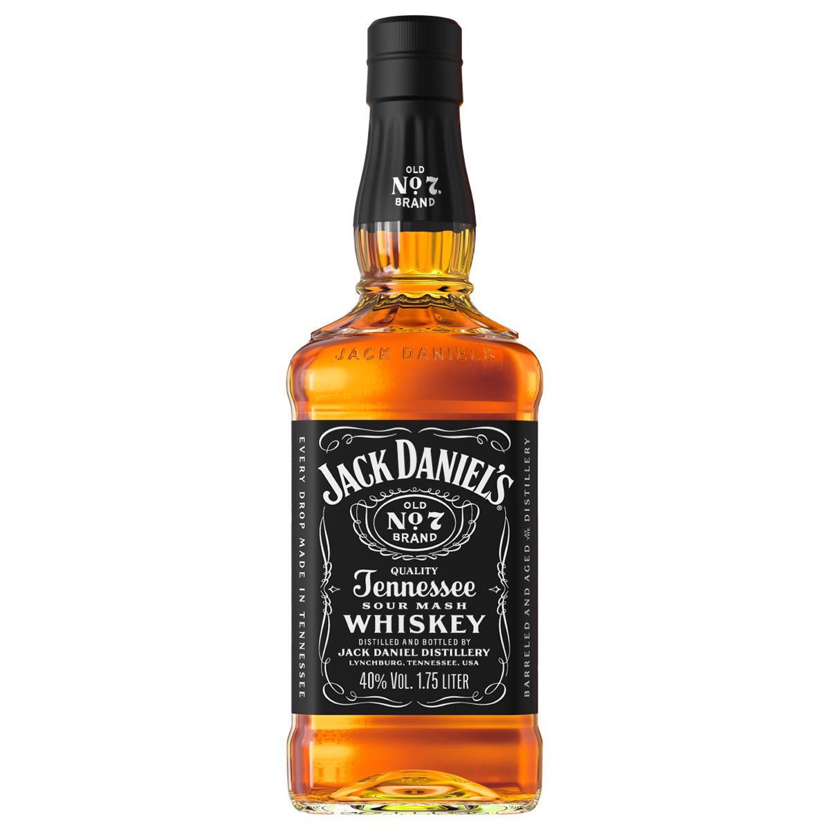 Jack Daniels 1.75 liter bottle 40% vol.