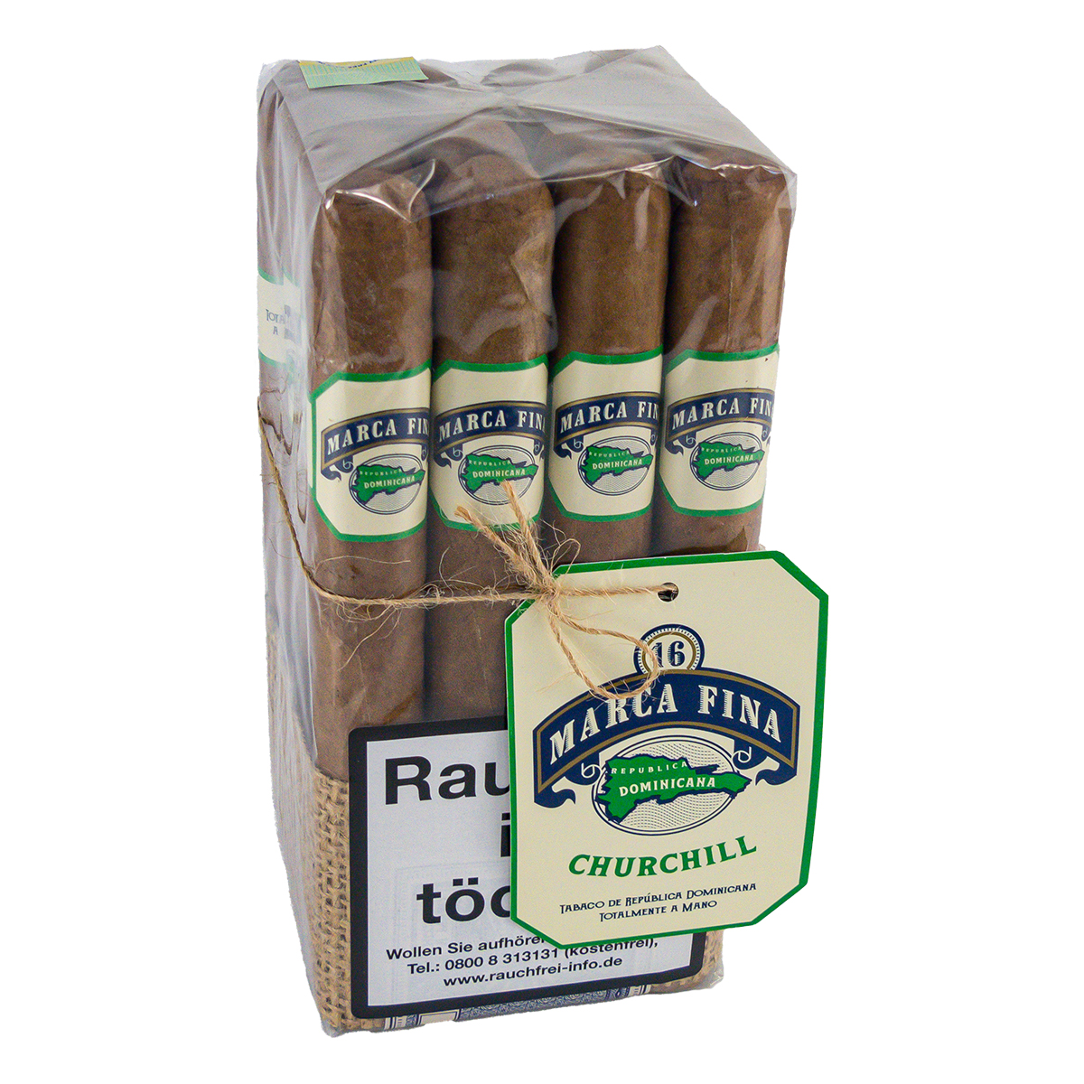 Marca Fina Dominicana Churchill 16er Marca Fina Dominicana Churchill 16er