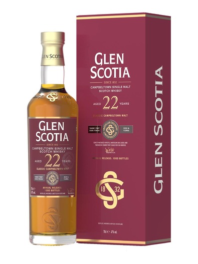 Glen Scotia 22 Jahre Campbeltown 0,7 Liter 47%vol. Glen Scotia 22 Jahre Campbeltown 0,7 Liter 47%vol.