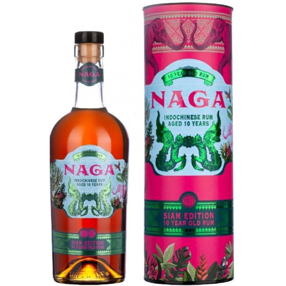 Naga Siam 10 Jahre Indonesia Rum 40%vol. 0,7 Liter