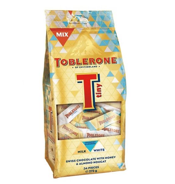 Toblerone Tiny Crunchy Almond Mix Bag 256g
