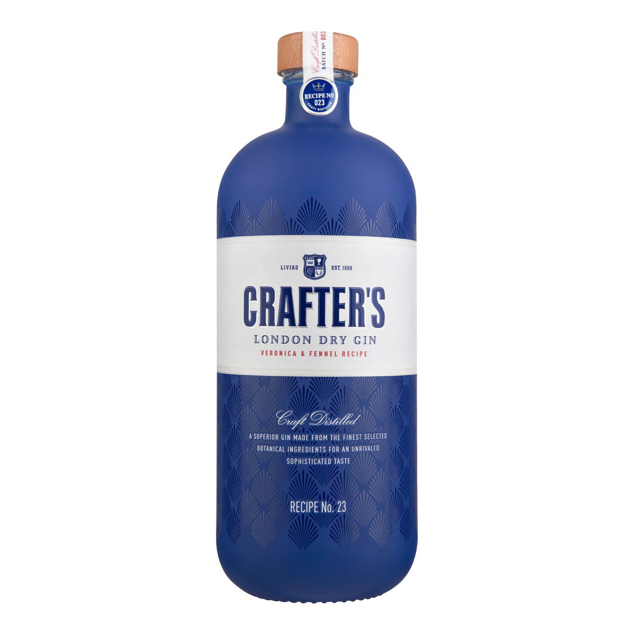 Crafter's London Dry Gin 1 Liter 43%vol. Crafter's London Dry Gin 1 Liter 43%vol.