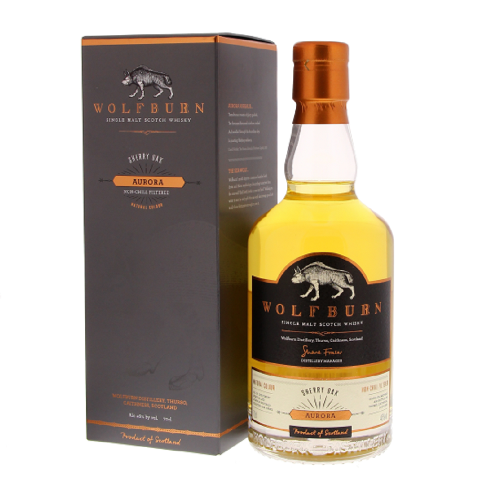 Wolfburn Aurora 46%vol. 0,7 Liter Wolfburn Aurora 46%vol. 0,7 Liter