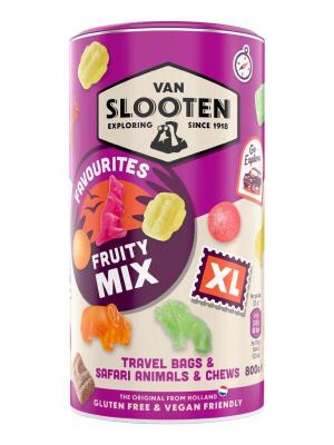 Van Slooten Travel Mix Fruit Vegan XL 800g