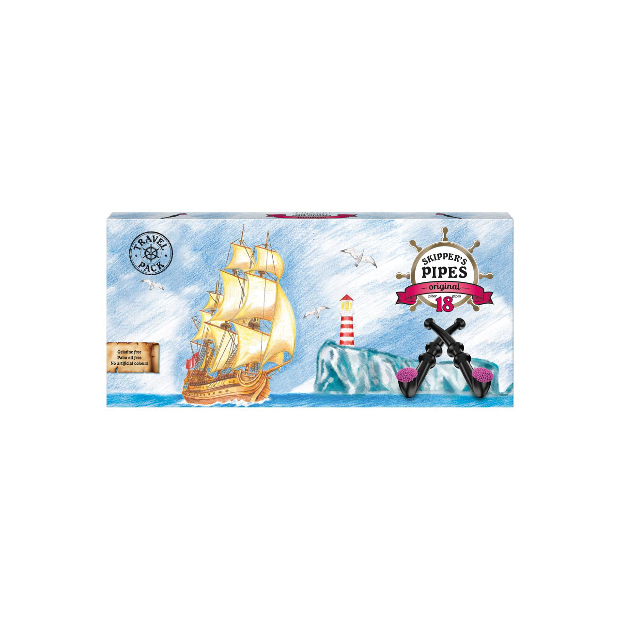 Skipper´s Pipes Original 18-pack 306g