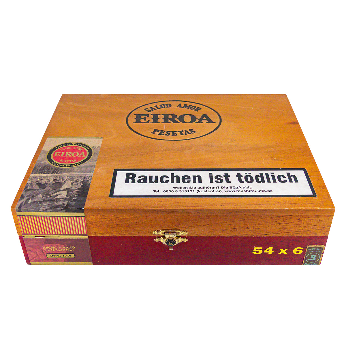 Eiroa Classic Toro 54x6 Box of 20 Cigars