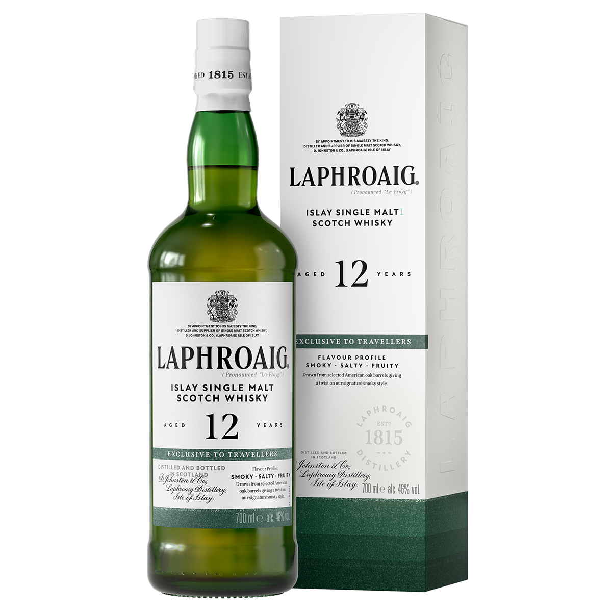 Laphroaig 12 Years 46%vol. 0.7 Liter