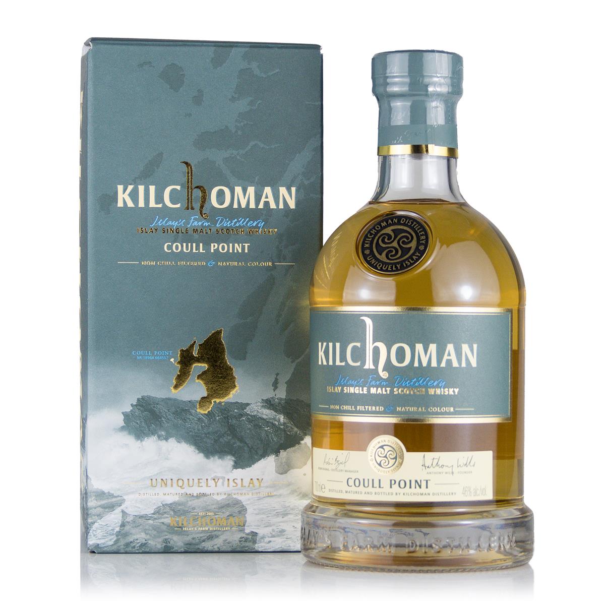 Kilchoman Coull Point Single Malt 46%vol. 0,7 Liter Kilchoman Coull Point Single Malt 46%vol. 0,7 Liter