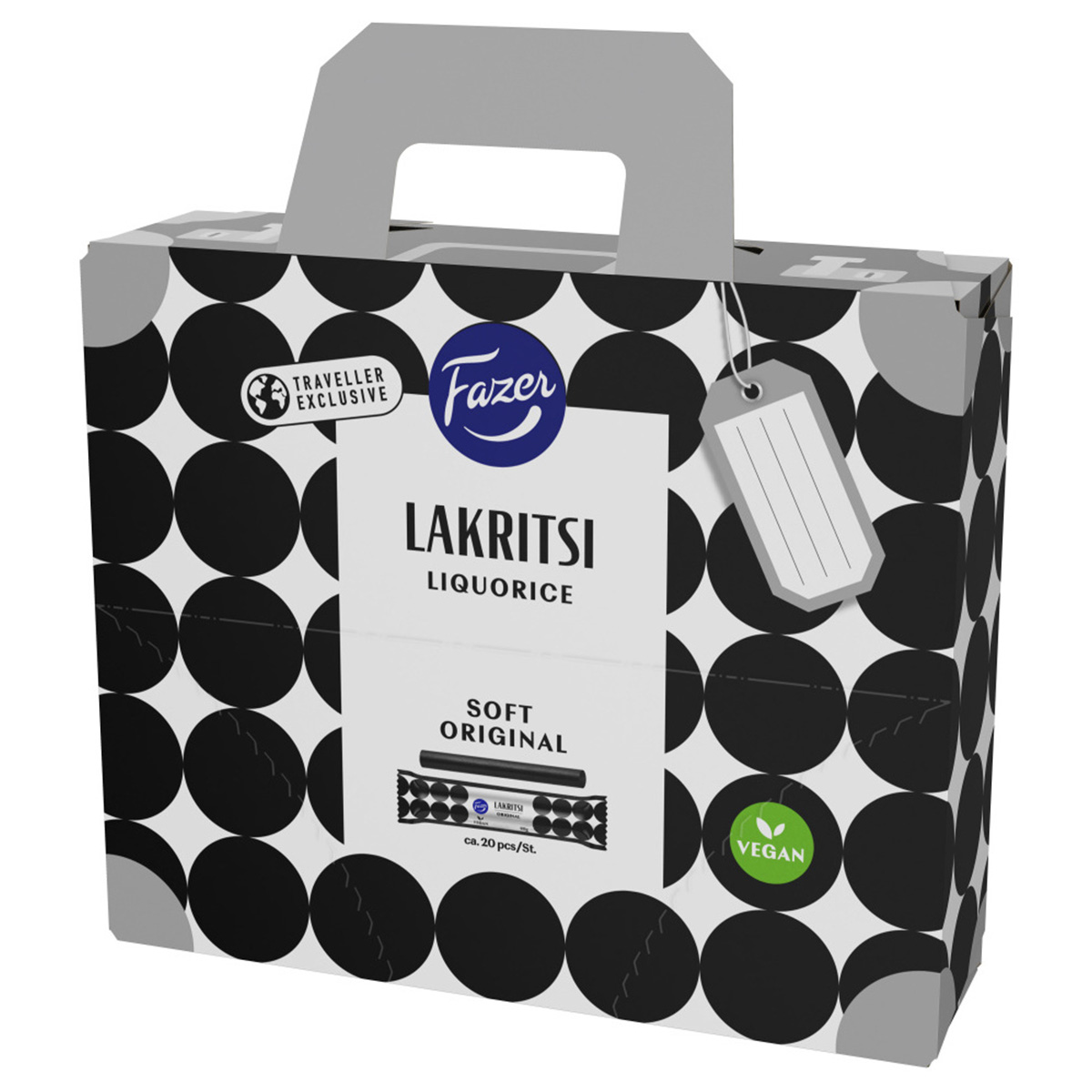 Fazer Lakritsi Original Lakritzstangen im Tragekoffer 400g