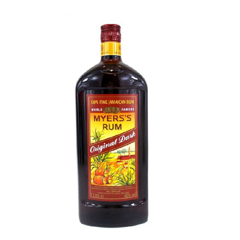 Myers's Rum Original Dark 1 Liter 40%vol. Myers's Rum Original Dark 1 Liter 40%vol.