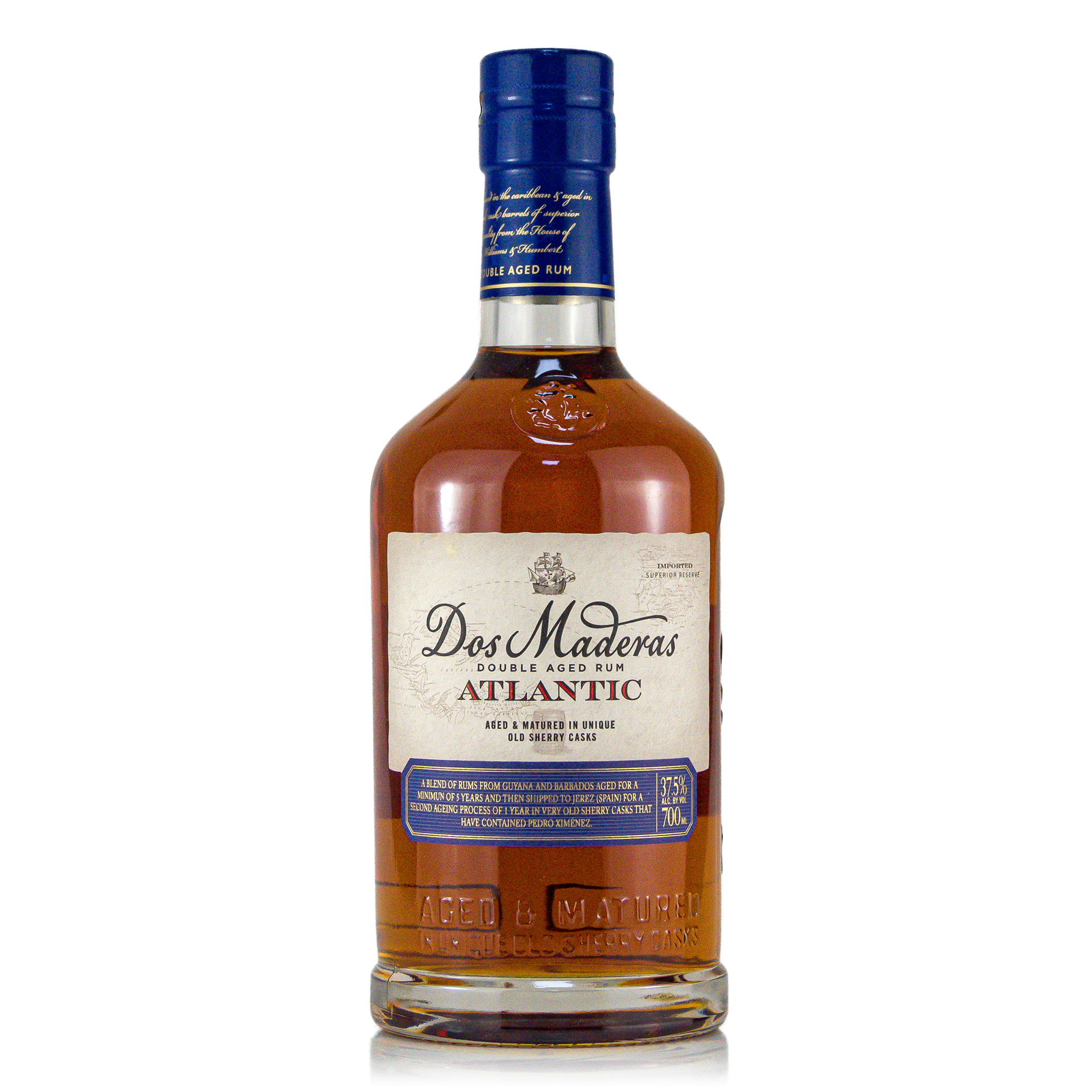 Dos Maderas Rum Atlantic Edition 37,5%vol.  0,7 Liter