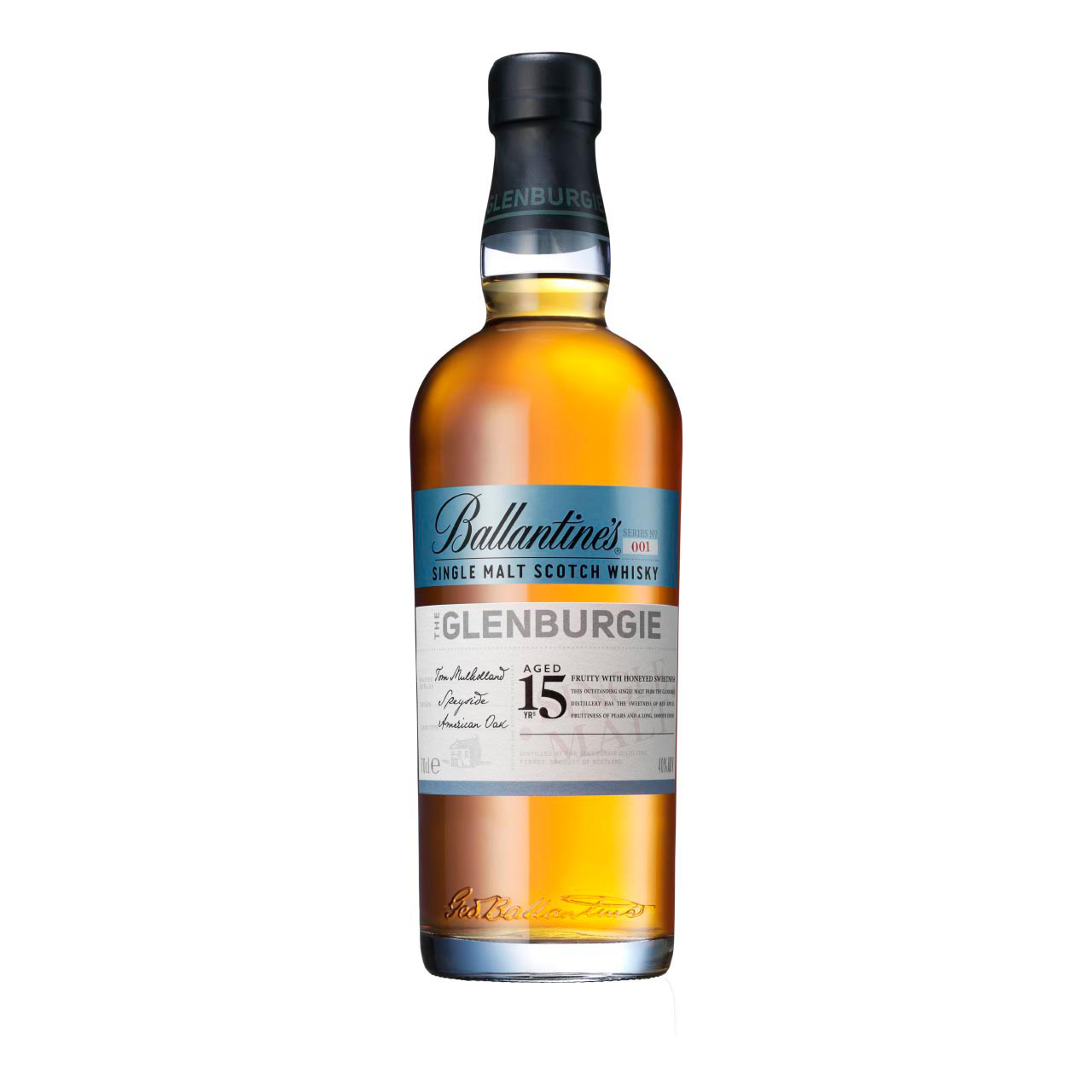 Ballantines The Glenburgie 15 Years 0.7 liters 40% vol. Ballantines The Glenburgie 15 Years 0.7 liters 40% vol.