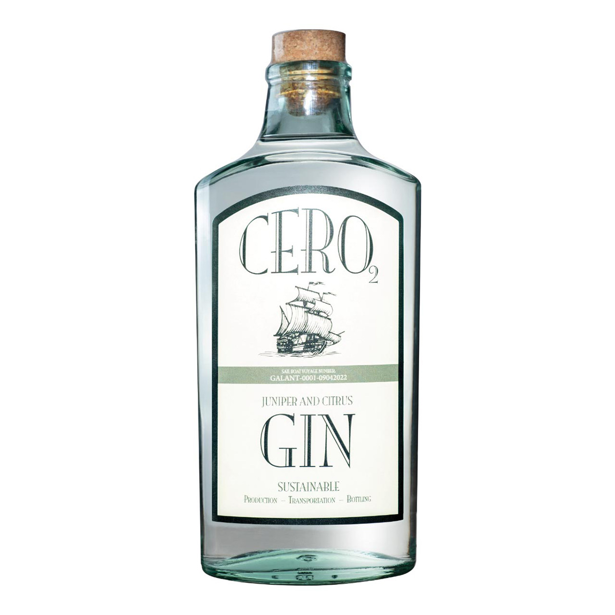 CERO2 Pure Citrus Gin 40%vol. 0,7 Liter