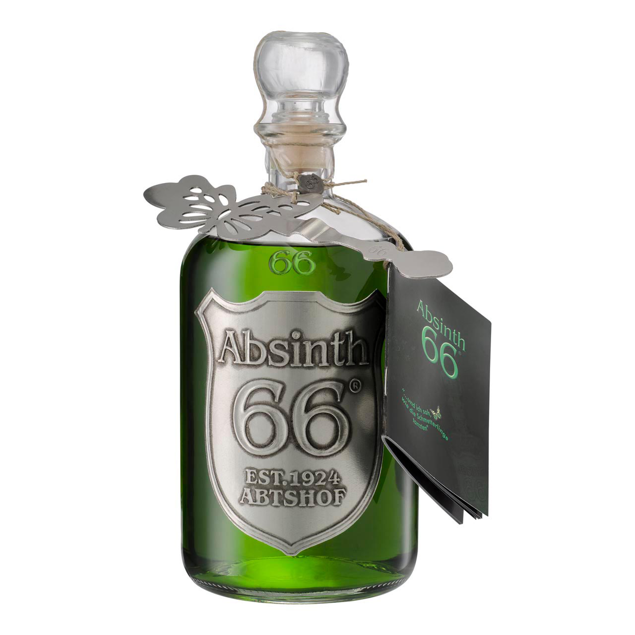Abtshof Absinth 66, 1 Liter 66%vol. Abtshof Absinth 66, 1 Liter 66%vol.
