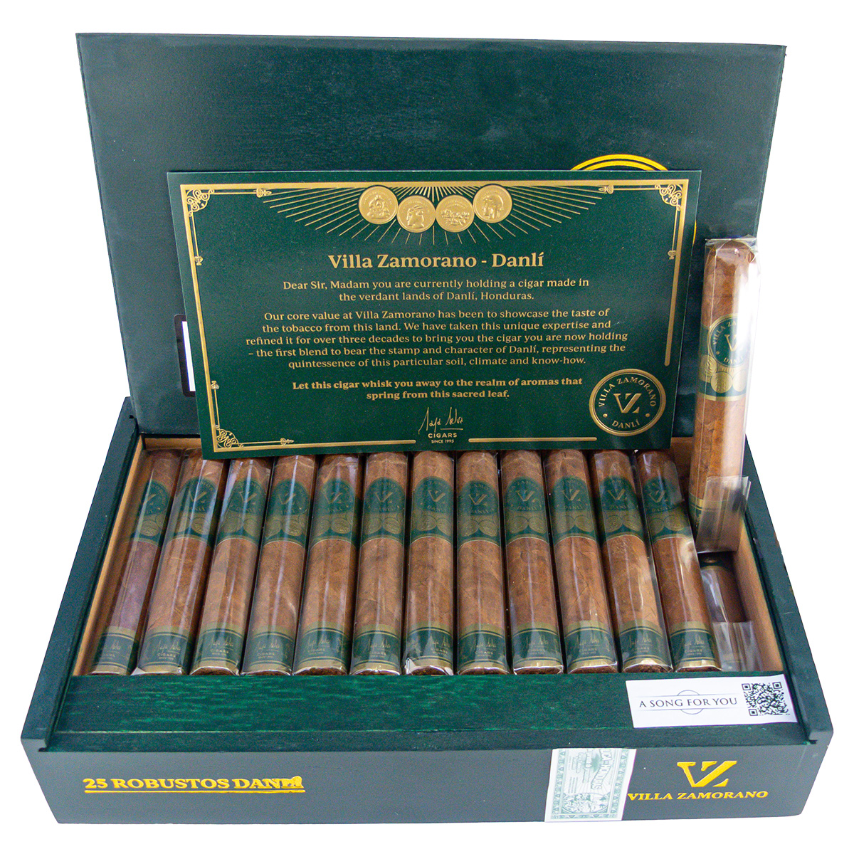 Villa Zamorano Danli Robusto 25er