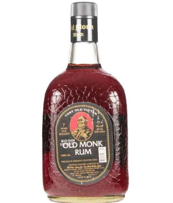 Old Monk 7 Jahre Rum 42,8%vol. 0,7 Liter 