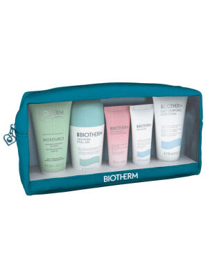 Biotherm Aquasource Routine Pouch Set 215ml