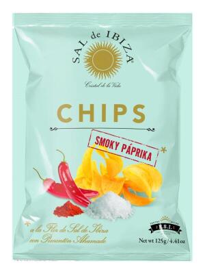 Sal de Ibiza Chips "Smoky Páprika", 125 g