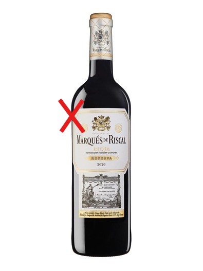 Sonderposten: Marques Riscal Reserva Rioja 0,75 Liter 14%vol.