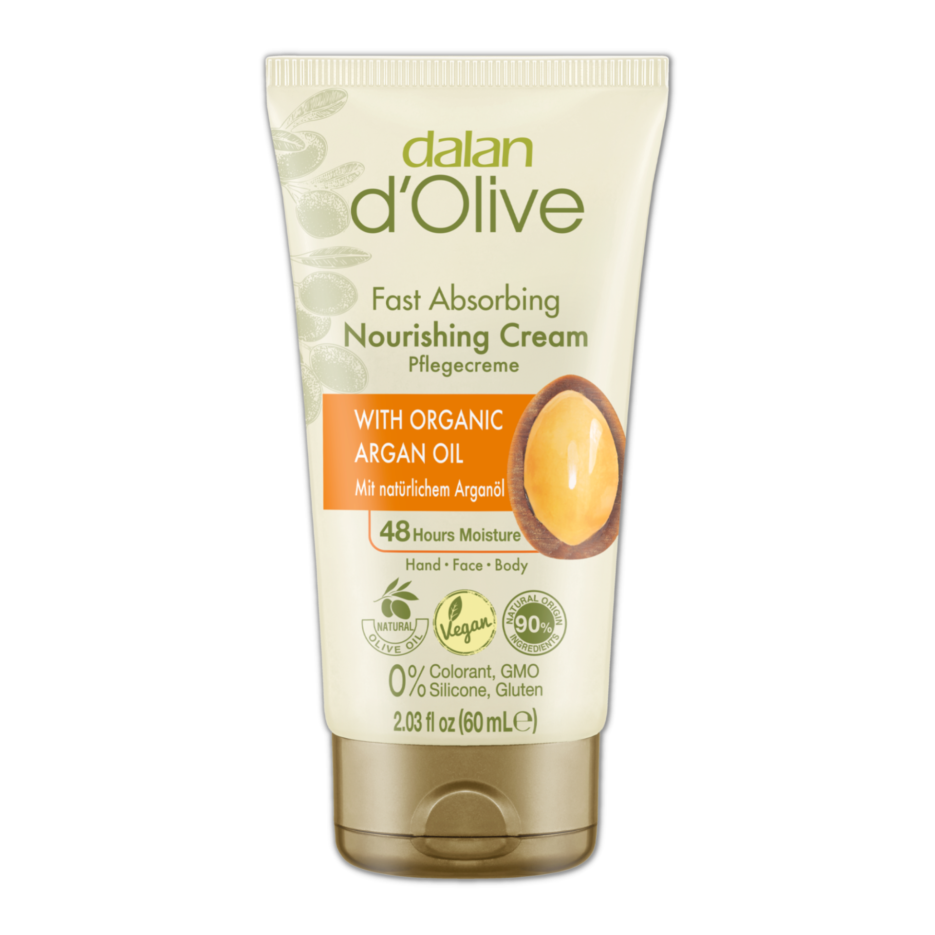 Dalan d´Olive - Arganöl Pflegecreme 60ml