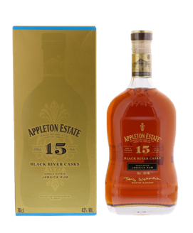 Appleton Estate 15 Years Old Black River Cask,  Jamaica Rum 43%vol. 0,7 Liter