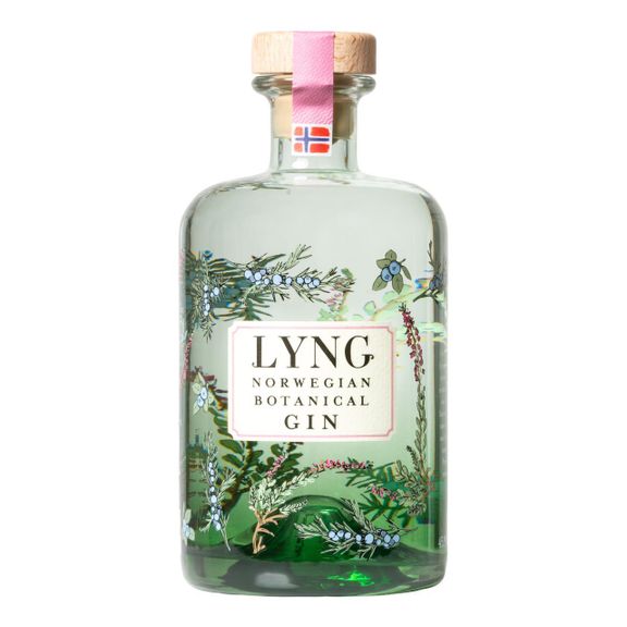 Lyng Botanical Norwegian Gin 45,9%vol. 0,5 Liter