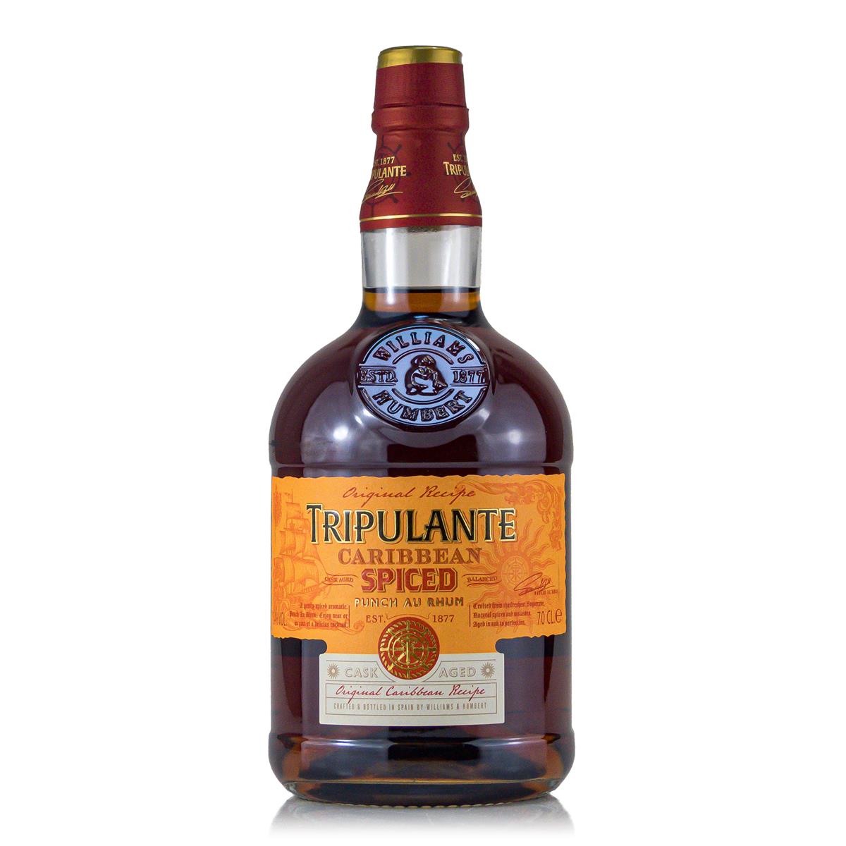 Tripulante Caribbean Spiced Rhum 34%vol. 0,7 Liter Tripulante Caribbean Spiced Rhum 34%vol. 0,7 Liter