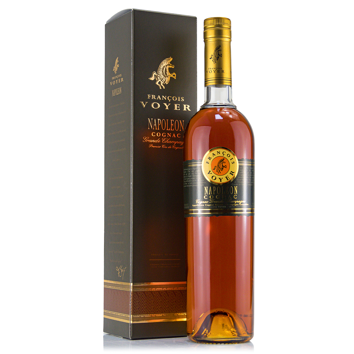 Francois Voyer Cognac Napoleon Grande Champagne 40%vol. 0,7Liter Francois Voyer Cognac Napoleon Grande Champagne 40%vol. 0,7Liter