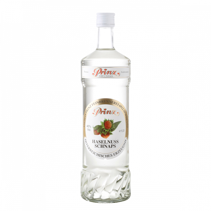 Prinz Haselnuß-Schnaps 40%vol. 1 Liter Prinz Haselnuß-Schnaps 40%vol. 1 Liter