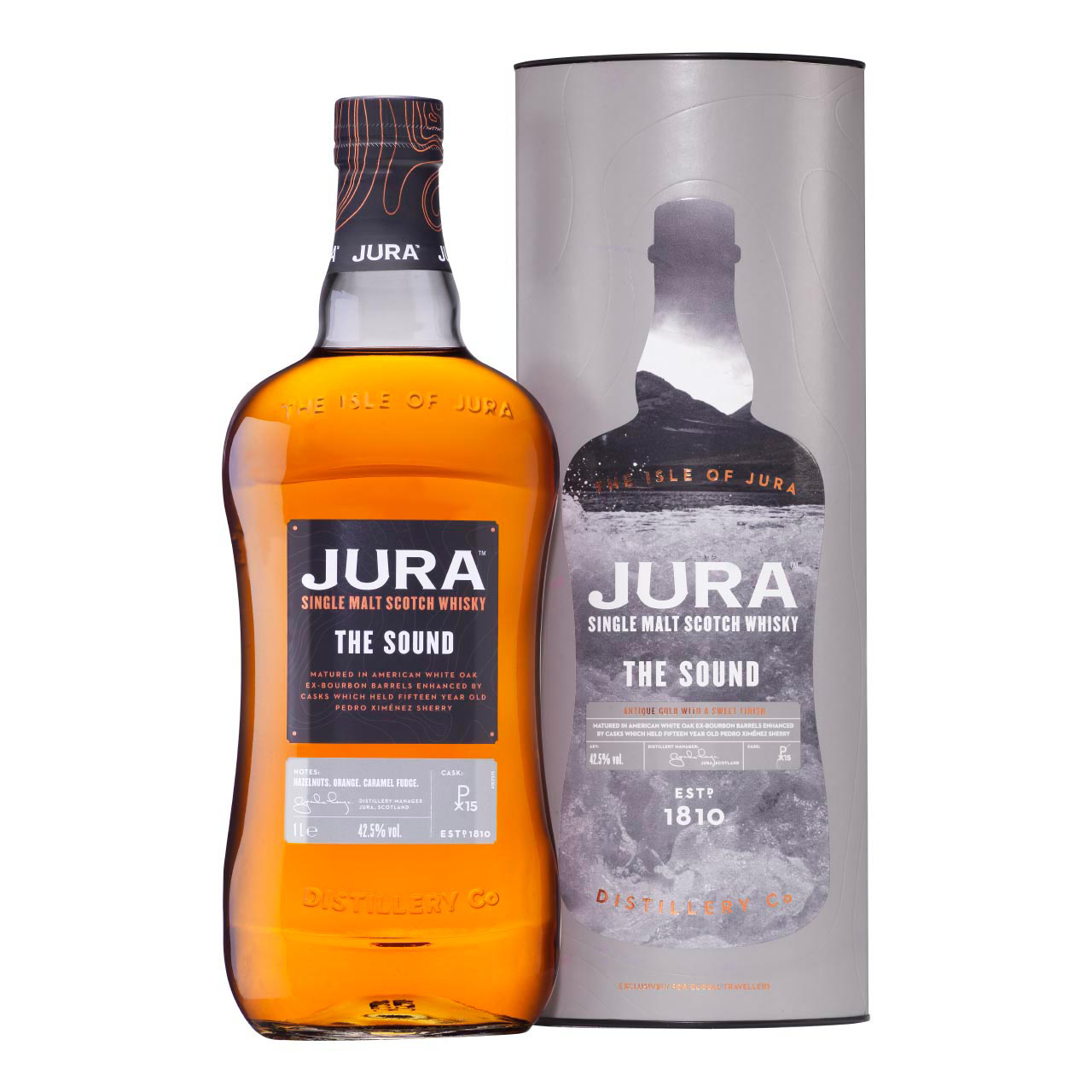 Jura The Sound Whiskey 1 liter 42.5% vol. Jura The Sound Whiskey 1 liter 42.5% vol.