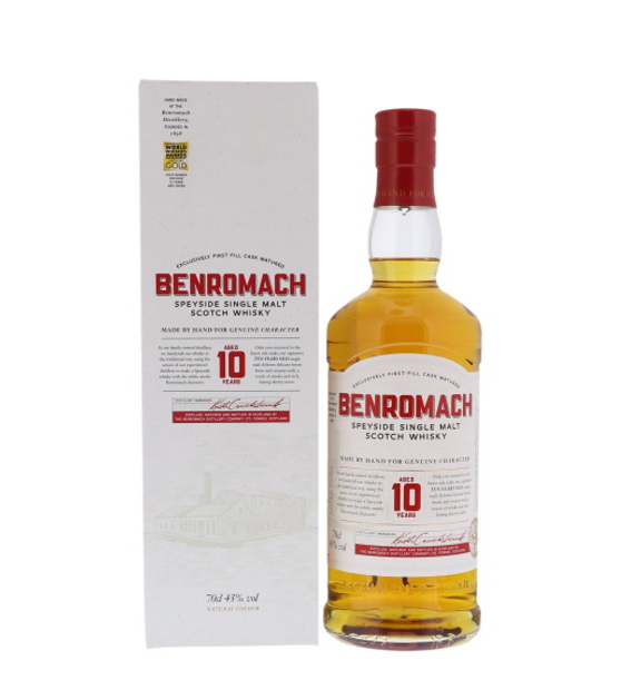 Benromach 10 Jahre 43%vol.  0,7 Liter