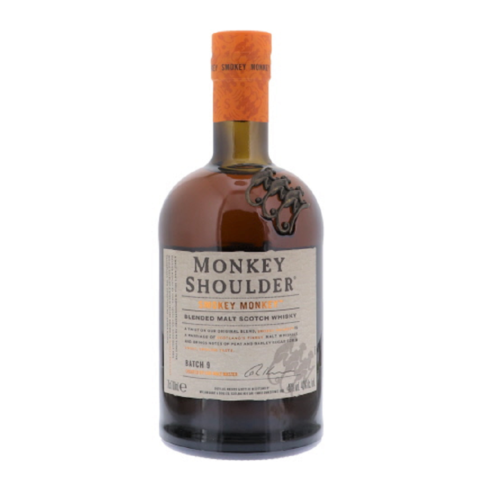 Monkey Shoulder Smokey Monkey 40%vol. 0,7Liter Monkey Shoulder Smokey Monkey 40%vol. 0,7Liter