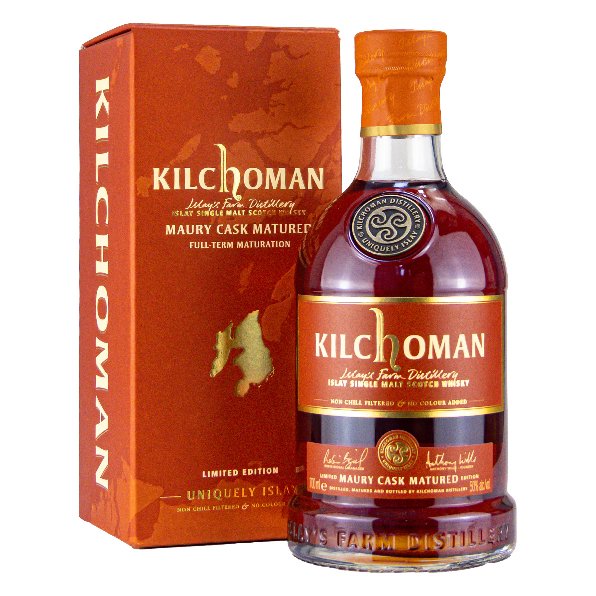 Kilchoman Maury Cask 50%vol. 0,7 Liter