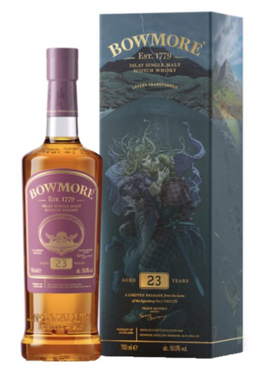 Bowmore 23 Years Frank Quitely 2023 50,9%. 0,7 Liter