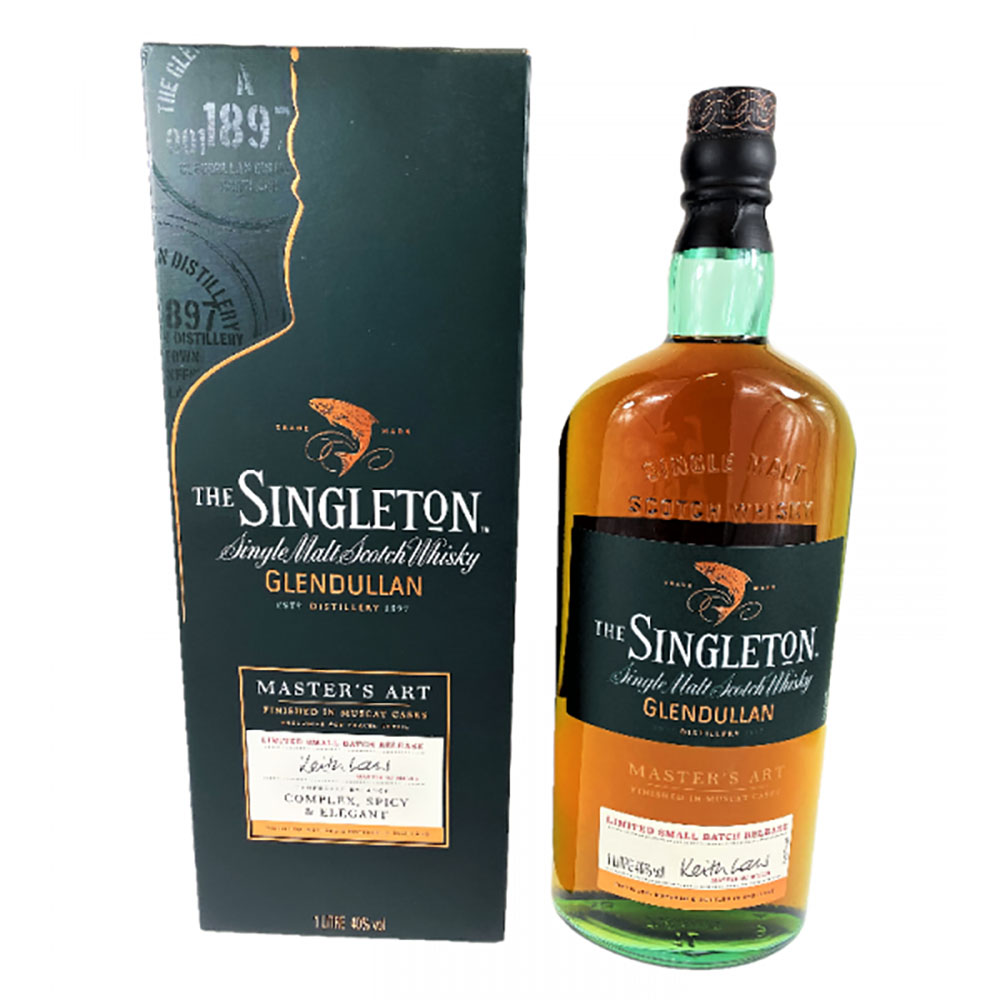 The Singleton of Glendullan Masters Art 1 liter 40% vol.