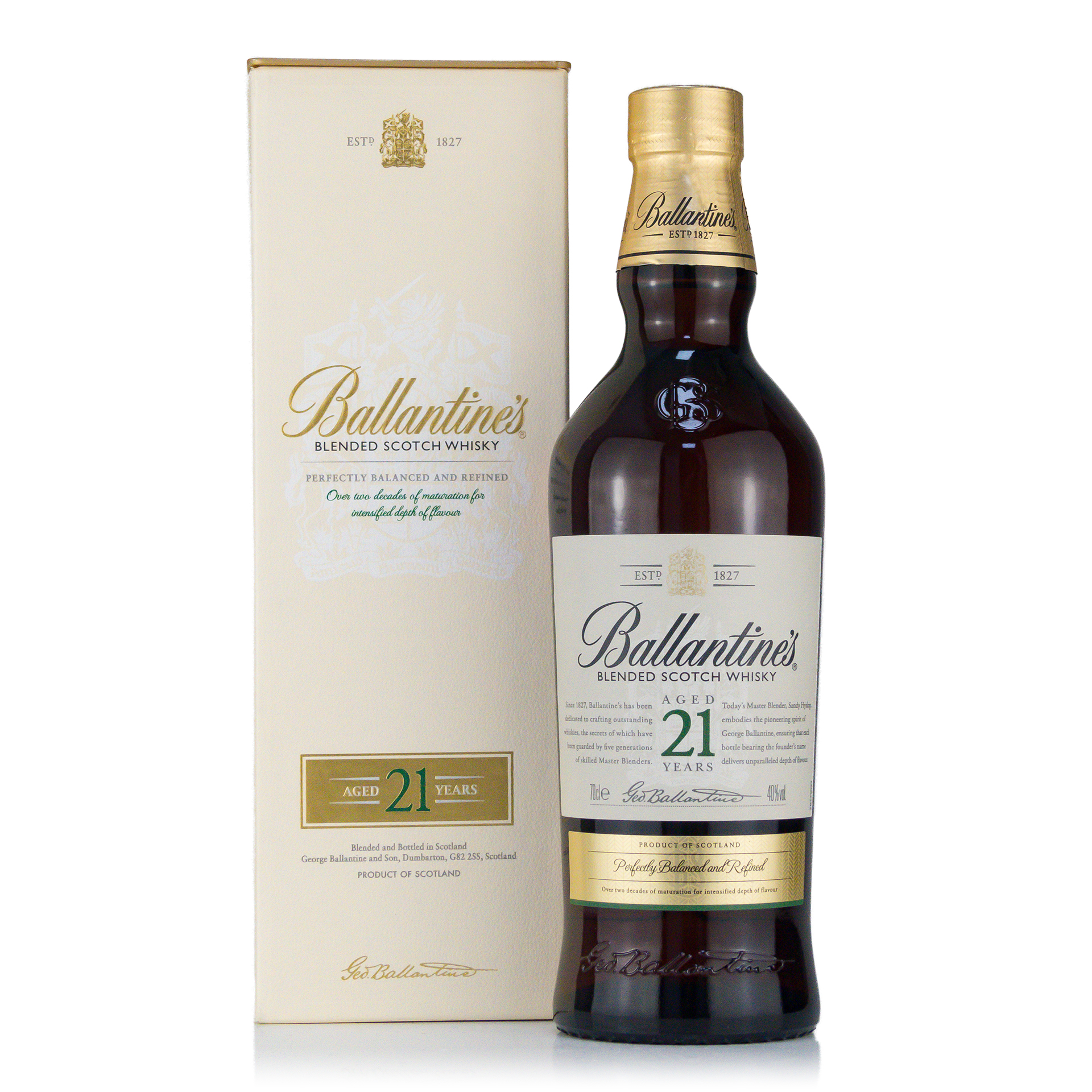 Ballantines 21 Jahre 0,7 Liter 40%vol.