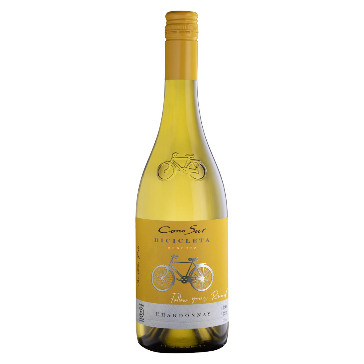Cono Sur Bicicleta Chardonnay, dry, white, 13%vol. 0,75 Liter