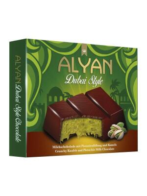 ALYAN Dubai Style Chocolate with pistachio filling 100g