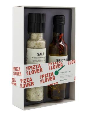 Nicolas Vahé Giftbox Pizza Kit Seasoning Mill 310 g and Spicy Oil 250 g