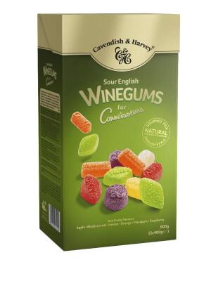 Cavendish & Harvey Sour English Winegums  800g